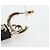 Orecchini CHANEL Push Lock Coco in metallo dorato CC Auth 198851M - vista 14