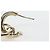 Orecchini CHANEL Push Lock Coco in metallo dorato CC Auth 198851M - vista 15