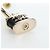 Orecchini CHANEL Push Lock Coco in metallo dorato CC Auth 198851M - vista 6