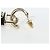 Orecchini CHANEL Push Lock Coco in metallo dorato CC Auth 198851M - vista 8