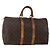 LOUIS VUITTON Monogram Keepall 45 Boston Bag M41428 LV Auth 196676 Monogramma