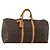 LOUIS VUITTON Monogram Keepall 55 Boston Bag M41424 LV Auth 195358 Monogramma