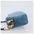Borsa a tracolla Miu Miu in pelle blu e oro Auth 200239A D'oro - vista 5