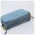 Borsa a tracolla Miu Miu in pelle blu e oro Auth 200239A D'oro - vista 6