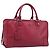 Borsa a mano LOEWE Amazona 36 in pelle rossa argento Auth 198687V Rosso