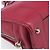 Borsa a mano LOEWE Amazona 36 in pelle rossa argento Auth 198687V Rosso - vista 15