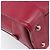 Borsa a mano LOEWE Amazona 36 in pelle rossa argento Auth 198687V Rosso - vista 17
