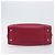 Borsa a mano LOEWE Amazona 36 in pelle rossa argento Auth 198687V Rosso - vista 5