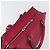 Borsa a mano LOEWE Amazona 36 in pelle rossa argento Auth 198687V Rosso - vista 6