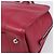 Borsa a mano LOEWE Amazona 36 in pelle rossa argento Auth 198687V Rosso - vista 8