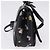 Borsa a tracolla LOUIS VUITTON Rock Me II BB Pelle di vitello Black LV Auth 197135V Nero - vista 4