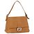 Borsa a tracolla FENDI Selleria Mamma Baguette in pelle marrone argento Auth yk20788SAM