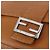 Borsa a tracolla FENDI Selleria Mamma Baguette in pelle marrone argento Auth yk20788SAM - vista 16