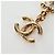 CHANEL COCO Mark Pierce Metal Gold Tone CC Auth 196718M - vista 14