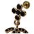 CHANEL COCO Mark Pierce Metal Gold Tone CC Auth 196718M - vista 4