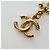 CHANEL COCO Mark Pierce Metal Gold Tone CC Auth 196718M - vista 6