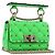 Borsa a tracolla VALENTINO Micro Rockstud Chain in pelle 2way Verde Oro Auth 198465V