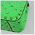 Borsa a tracolla VALENTINO Micro Rockstud Chain in pelle 2way Verde Oro Auth 198465V - vista 16