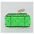 Borsa a tracolla VALENTINO Micro Rockstud Chain in pelle 2way Verde Oro Auth 198465V - vista 5