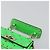 Borsa a tracolla VALENTINO Micro Rockstud Chain in pelle 2way Verde Oro Auth 198465V - vista 8