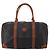 Pequin Borsa Boston FENDI Pecan PVC Pelle Nero Marrone Auth ep15801 - vista 2