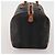 Pequin Borsa Boston FENDI Pecan PVC Pelle Nero Marrone Auth ep15801 - vista 4