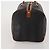 Pequin Borsa Boston FENDI Pecan PVC Pelle Nero Marrone Auth ep15801 - vista 5