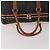 Pequin Borsa Boston FENDI Pecan PVC Pelle Nero Marrone Auth ep15801 - vista 7