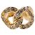 Orecchini Christian Dior metallo Gold Auth ka5907 D'oro - vista 3