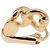 Orecchini Christian Dior metallo Gold Auth ka5907 D'oro - vista 4