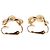 Orecchini Christian Dior metallo Gold Auth ka5907 D'oro - vista 8