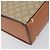 Céline Borsa a tracolla CELINE Macadam PVC Pelle Beige Tono Oro Auth 198924 - vista 11
