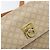 Céline Borsa a tracolla CELINE Macadam PVC Pelle Beige Tono Oro Auth 198924 - vista 15