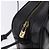 Borsa a tracolla LOUIS VUITTON Epi Jeune Fille MM Nera M52152 LV Auth ka5925 Nero - vista 9