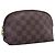 LOUIS VUITTON Damier Ebene Pochette Cosmetic PM Pouch N47516 LV Auth 199229 Damier ebène