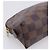 LOUIS VUITTON Damier Ebene Pochette Cosmetic PM Pouch N47516 LV Auth 199229 Damier ebène - vue 14