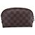 LOUIS VUITTON Damier Ebene Pochette Cosmetic PM Pouch N47516 LV Auth 199229 Damier ebène - vue 2