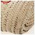 Miu Miu Strohhandtasche Raffia Beige Gold Auth 196583M Golden - Ansicht 13