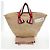 Miu Miu Strohhandtasche Raffia Beige Gold Auth 196583M Golden - Ansicht 30