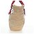 Miu Miu Strohhandtasche Raffia Beige Gold Auth 196583M Golden - Ansicht 4