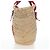 Miu Miu Strohhandtasche Raffia Beige Gold Auth 196583M Golden - Ansicht 5