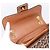 Céline Borsa a tracolla con catena CELINE Triomphe Victoire in pelle marrone e oro Auth yk20866SAM D'oro - vista 14