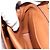Céline Borsa a tracolla con catena CELINE Triomphe Victoire in pelle marrone e oro Auth yk20866SAM D'oro - vista 18