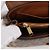 Céline Borsa a tracolla con catena CELINE Triomphe Victoire in pelle marrone e oro Auth yk20866SAM D'oro - vista 20