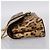 Céline Borsa a tracolla con catena CELINE Triomphe Victoire in pelle marrone e oro Auth yk20866SAM D'oro - vista 4