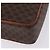 Céline Borsa Business CELINE Macadam Canvas PVC Leather Brown Gold Auth BA15102 Marrone D'oro - vista 12