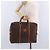 Céline Borsa Business CELINE Macadam Canvas PVC Leather Brown Gold Auth BA15102 Marrone D'oro - vista 23