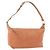 Céline Borsa a tracolla CELINE C Macadam Canvas Suede Orange Gold Auth BA15118 D'oro Arancione