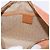 Céline Borsa a tracolla CELINE C Macadam Canvas Suede Orange Gold Auth BA15118 D'oro Arancione - vista 17