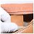 Céline Borsa a tracolla CELINE C Macadam Canvas Suede Orange Gold Auth BA15118 D'oro Arancione - vista 22